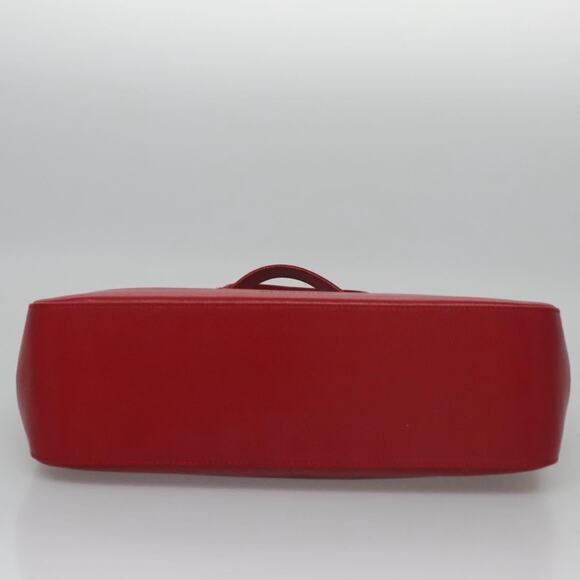 Burberry Nova Check Hand Bag Canvas Beige Red - Picture 5 of 16